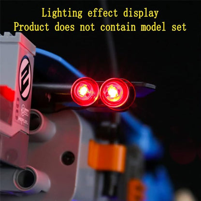 LED Light Kit Compatible with Lego Remote-Controlled Stunt Racer - Lighting Set for Technic 42095 Building Model (Model Set Not Included)