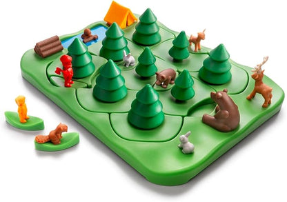 SmartGames Grizzly Gears – Rotating Maze Puzzle Game with 80 Challenges for Ages 7+