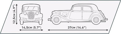COBI 1938 Citroen Traction Avant Vehicle Building Set 1900 Pieces