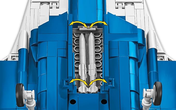 COBI Armed Forces SU-57 Felon Plane Building Set 928 Pieces
