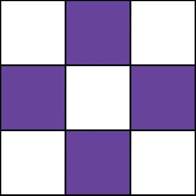 Bobby Fischer Tournament Roll Up Travel Chess Board - 20 inches - Mousepad Style with Purple Squares by WE Games