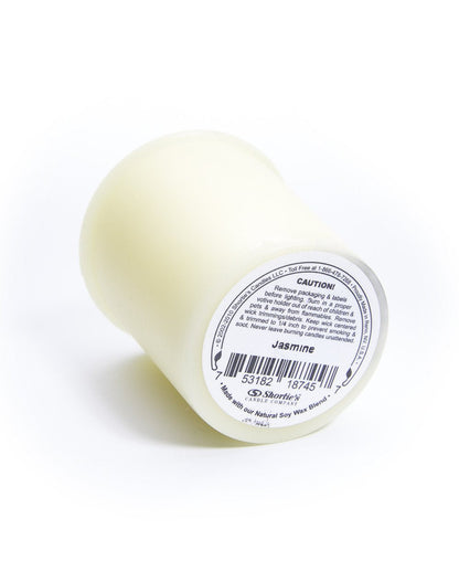 Pure Jasmine Soy Votive Candles - Scented with Essential & Natural Oils - 6 Yellow Natural Votive Candle Refills - Flower & Floral Collection