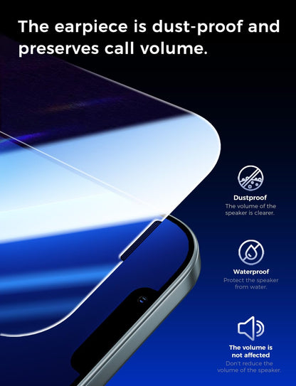 MAGIC JOHN 2 Pack for iPhone 13 Pro Max/iPhone 14 Plus 6.7 inch Tempered Glass Screen Protector, Auto Dust-Elimination Installation, Bubble Free, HD Clear, Easy Installation