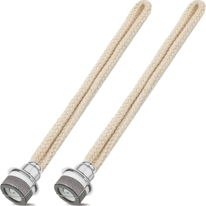 Maitys Oil Lamp Wick Replacement - 2 Pieces, Fragrance Diffuser, 6.3 Inch, Silver, Model Maitys-FHS5DF52D