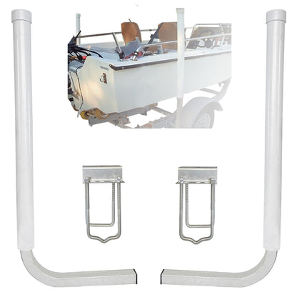 FINALAWOLF Boat Trailer Guide,60 "Boat Trailers, 316L Stainless Steel,Trailer Rear Guide,Lnstallation Width is Adjustable,Fit for a Variety of Boat Trailers