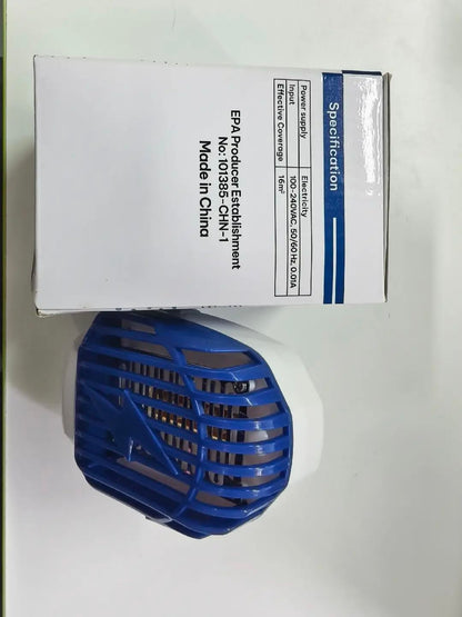 6 Pack Bug Zapper Indoor, Electronic Fly Trap Insect Killer, Fly Trap for Indoors, Plug in Bug Zappers Mosquito Zapper with Blue Lights for Office Home, OfficeNO.10870416