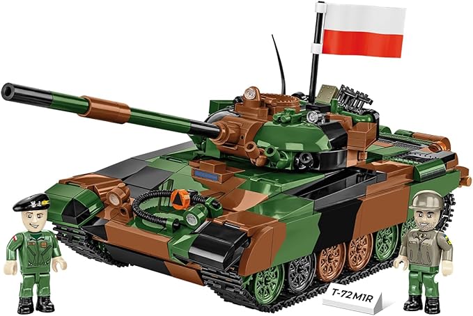 COBI Armed Forces T-72 M1R (PL/UA) Tank Building Set 724 Pieces