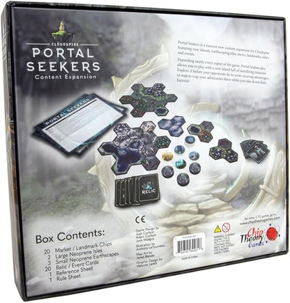 Chip Theory Games Cloudspire: Portal Seekers Strategy Board Game Add-On Campaign RPG Game Accessory 2-4 Players Adults Teens Ages 14+
