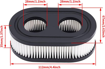 593260 Air Filter - Pre Filter & Spark Plug for B&S 725EX, 625EX, 575EX Engines | 2 Pack