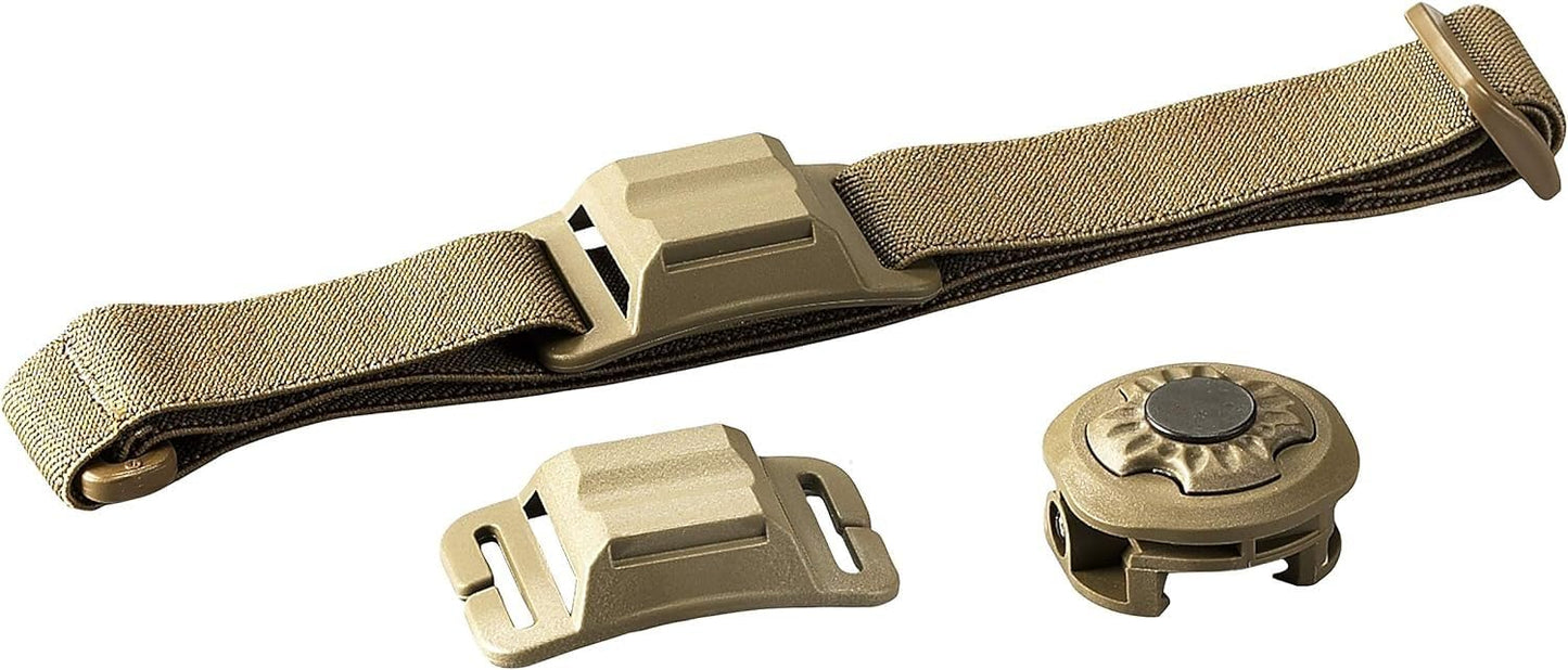 Streamlight 14513 Sidewinder Compact II Military Model Angle Head Flashlight, Headstrap and E-Mount Kit - 47 Lumens