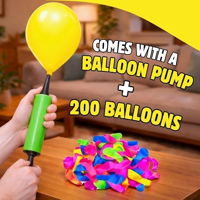 Wack A Balloon Pop Game for Kids and Family Interactive Balloon Popping Board Activity Tabletop Party Play for Family Night Birthday Gift Ages 4+