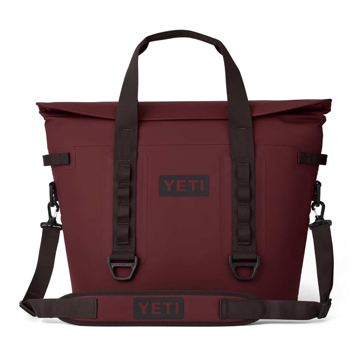 YETI Hopper M30 Portable Soft Cooler with MagShield Access, Wild Vine Red
