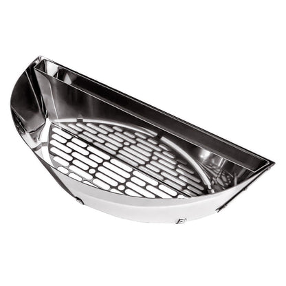 Slow 'N Sear® Deluxe Charcoal Basket Insert for 22" Weber Kettle Grills – Patented Stainless Steel Two-Zone Cooking Accessory with Removable Water Reservoir for Low & Slow Smoking and Searing