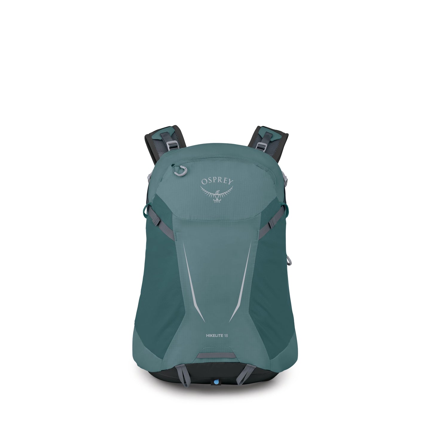 Osprey Hikelite 18L Durable Hiking Backpack - Travel Daypack with Rain Cover for Men and Women, Cascade Blue