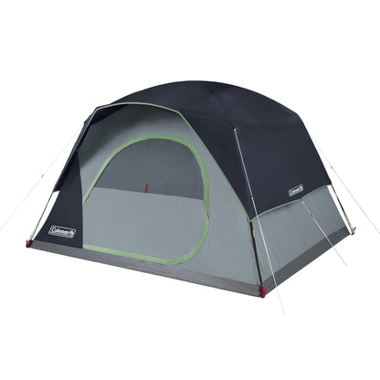 Coleman Skydome Tent with 5 Minute Setup, 2/4/6/8-Person Weatherproof Tent with Rainfly & Carry Bag, 20% More Headroom Than Traditional Canopies