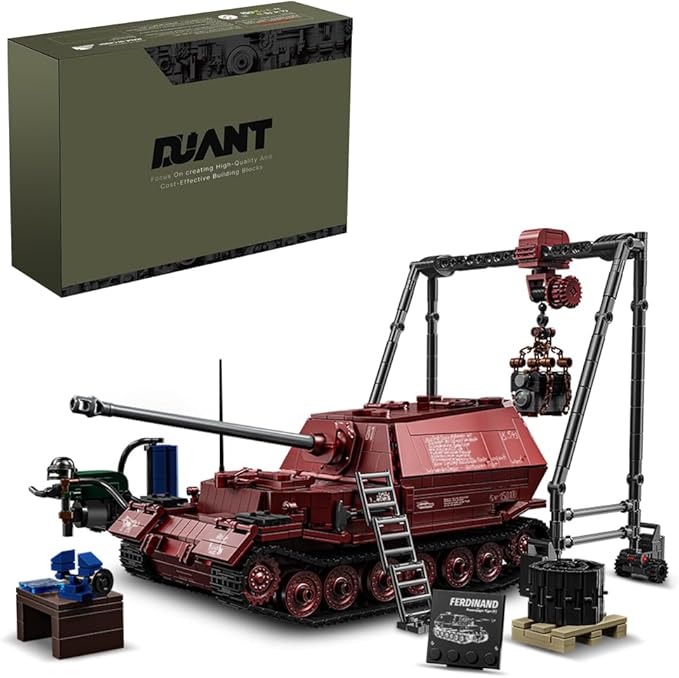 Military Armored Tank Vehicle Building Block Set (C5)
