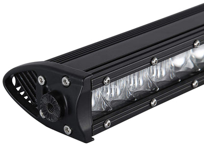 Led Light Bar 25 Inch 120W Single Row Off Road Spot Flood Combo IP 67 Waterproof Work Fog Driving Lights Led Boat Lighting Rocker Switch Wiring Kits