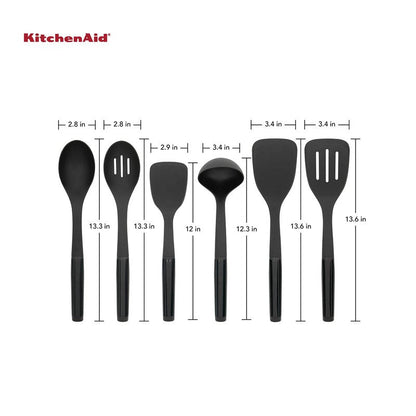 KitchenAid Universal Tool Set, 6 Piece, Black