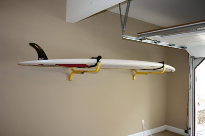 SUSPENZ Kayak Storage Rack, Flat Wall Hanger/Hook for Canoe, Kayak, SUP Storage, Indoor & Outdoor Use, Safety Straps, Holds 125 lbs (11-8801)
