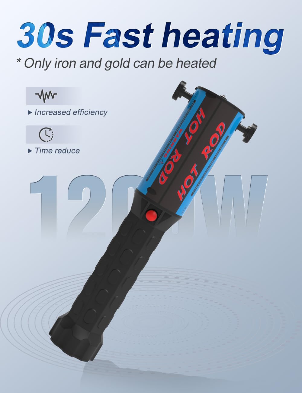 Pakowin Magnetic Induction Heater Kit - 1200W 110V Handheld Induction Heater Bolt Removal Tool with 3 Coils