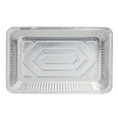 Juvale Aluminum Foil Pans 21x13 (15 Pack) Full Size Disposable Trays for Steam Table, Food, Grills, Baking, BBQ