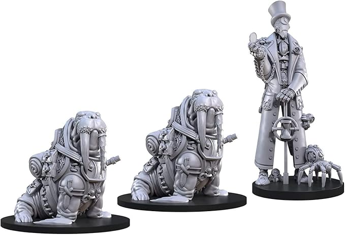 Steamforged Games Animal Adventures Faraway Sea Sourcebook with 10 Battle Maps Bundle with Miniatures: Raiders of the Lost Coast Time in a Bottle Animals Cats and Dogs of the Faraway Sea (6 Items)