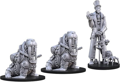 Steamforged Games Animal Adventures Faraway Sea Sourcebook with 10 Battle Maps Bundle with Miniatures: Raiders of the Lost Coast Time in a Bottle Animals Cats and Dogs of the Faraway Sea (6 Items)