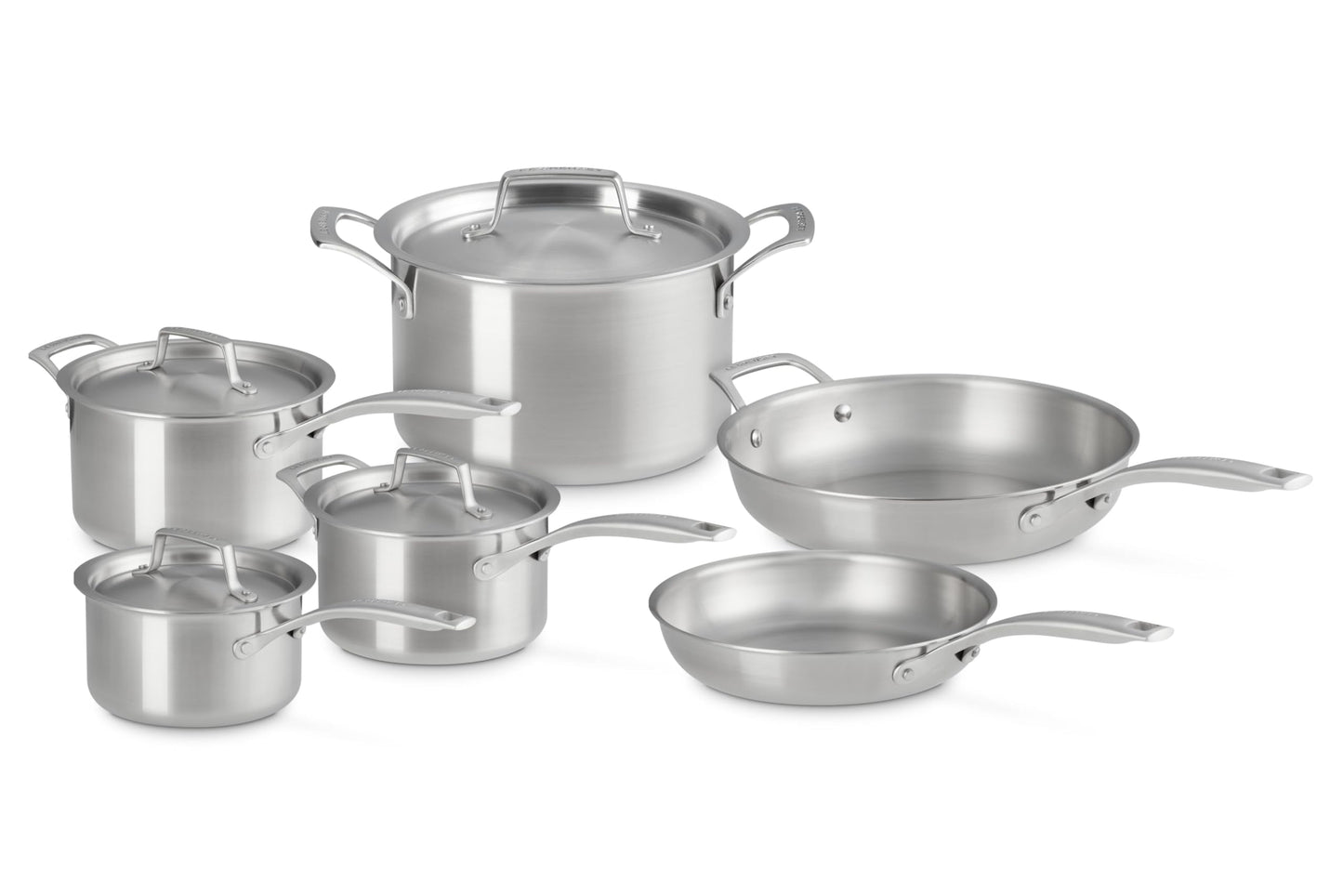 Le Creuset Stainless Steel Essential 10-Piece Set