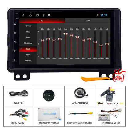 8-Core CPU Radio Upgrade for Ford Mustang 2001-2004,Explorer 2002-2005,Expedition 2003-2006,IPS Touch Screen CarPlay Android Auto Ready,Free Back Camera