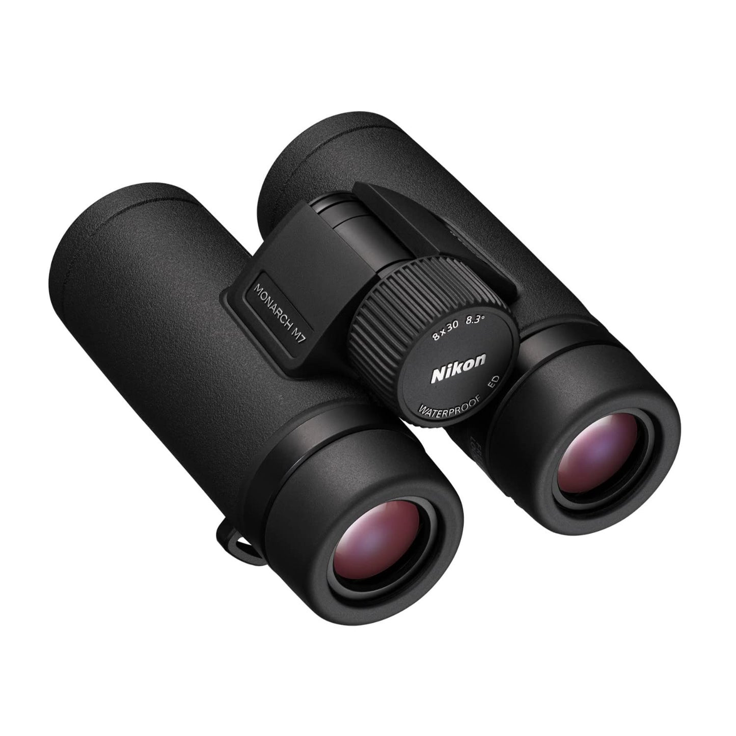 NIKON MONARCH M7 Binoculars | Lightweight Waterproof Fogproof Binoculars with ED Glass & Multilayer Coatings | Wide View, Smooth Focus & Long Eye Relief for Birdwatching, Wildlife & Outdoor Use, 8x30