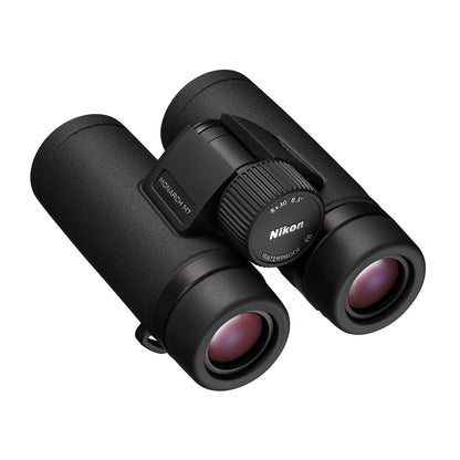 NIKON MONARCH M7 Binoculars | Lightweight Waterproof Fogproof Binoculars with ED Glass & Multilayer Coatings | Wide View, Smooth Focus & Long Eye Relief for Birdwatching, Wildlife & Outdoor Use, 8x30
