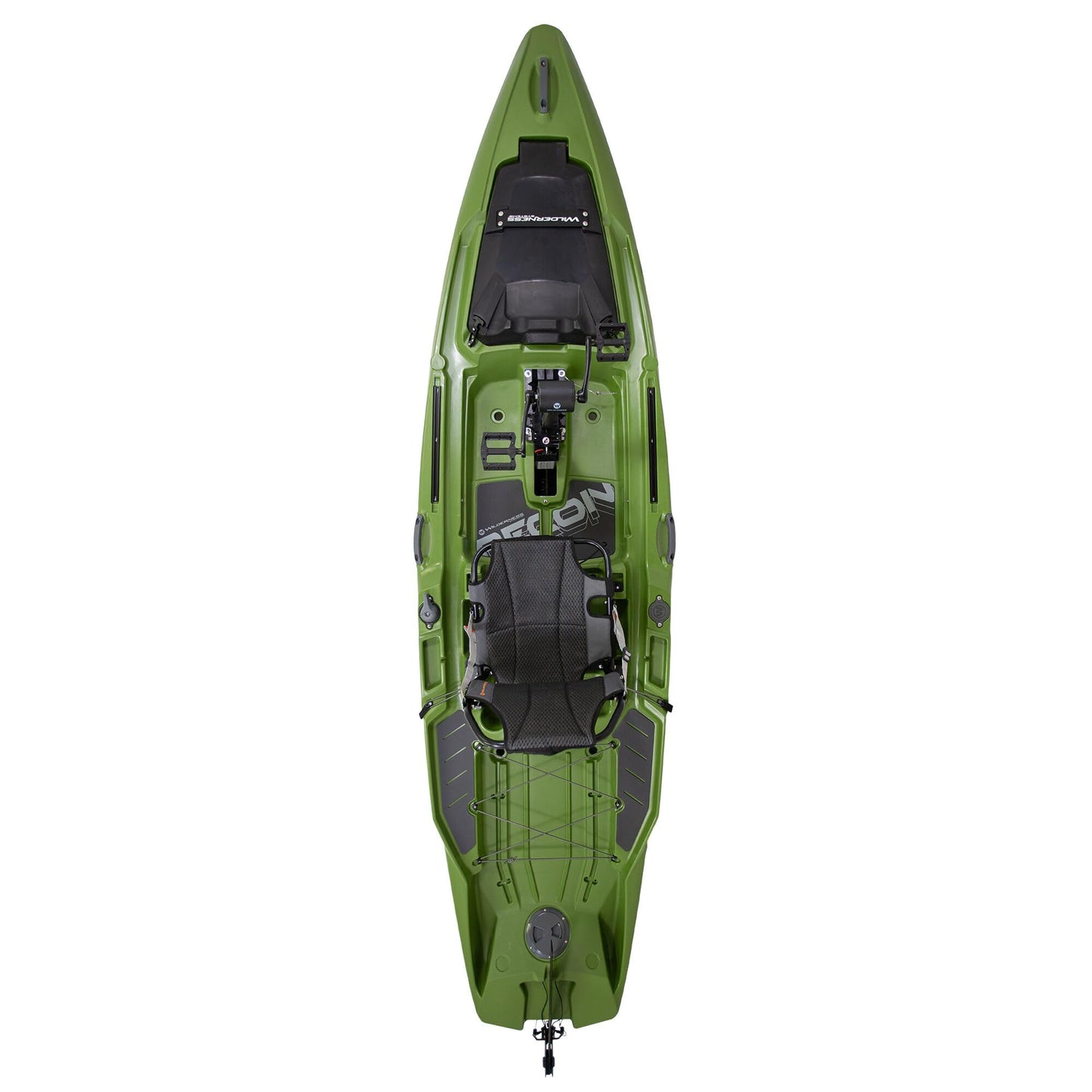 Wilderness Systems Recon 120 HD - Sit on Top Fishing Kayak - 360 Degree ACES seat & Helix PD™ Pedal Drive System - 12 ft - Ranger Green