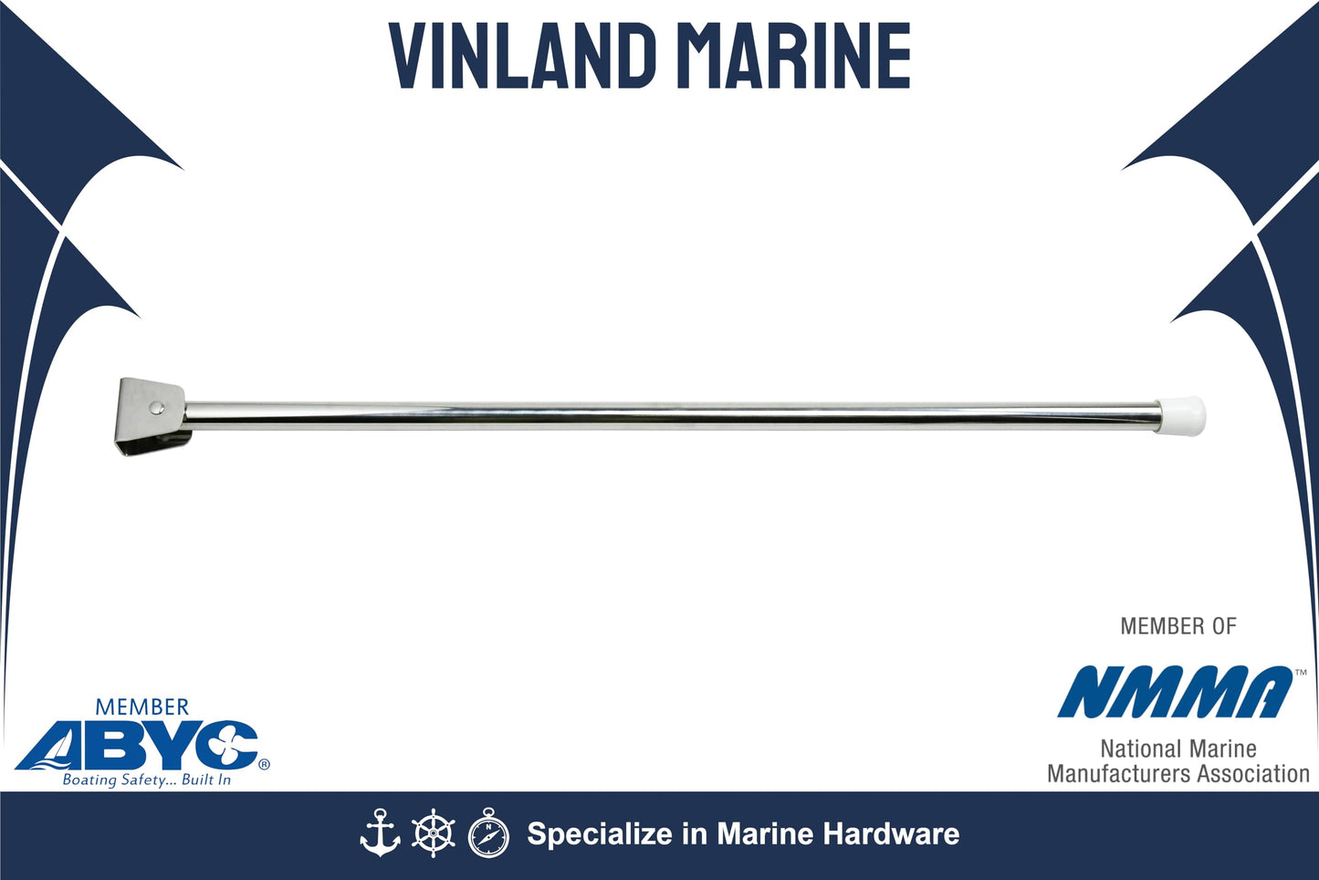 Vinland Marine 36" Seat Support Swing Leg for Foldable Boat Bench Seat 304 Stainless Steel, boat seat stand, jon boat, pontoon