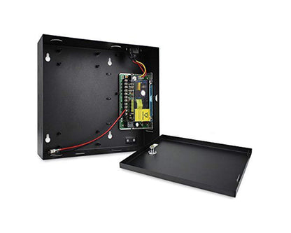MENGQI-CONTROL Indoor Outdoor Install Waterproof 1 Door Access Control System Metal Keypad Reader RFID PIN Code Open 600LBS Magnetic Lock 110V Power Supply Box Management Software APP Remote Open Door