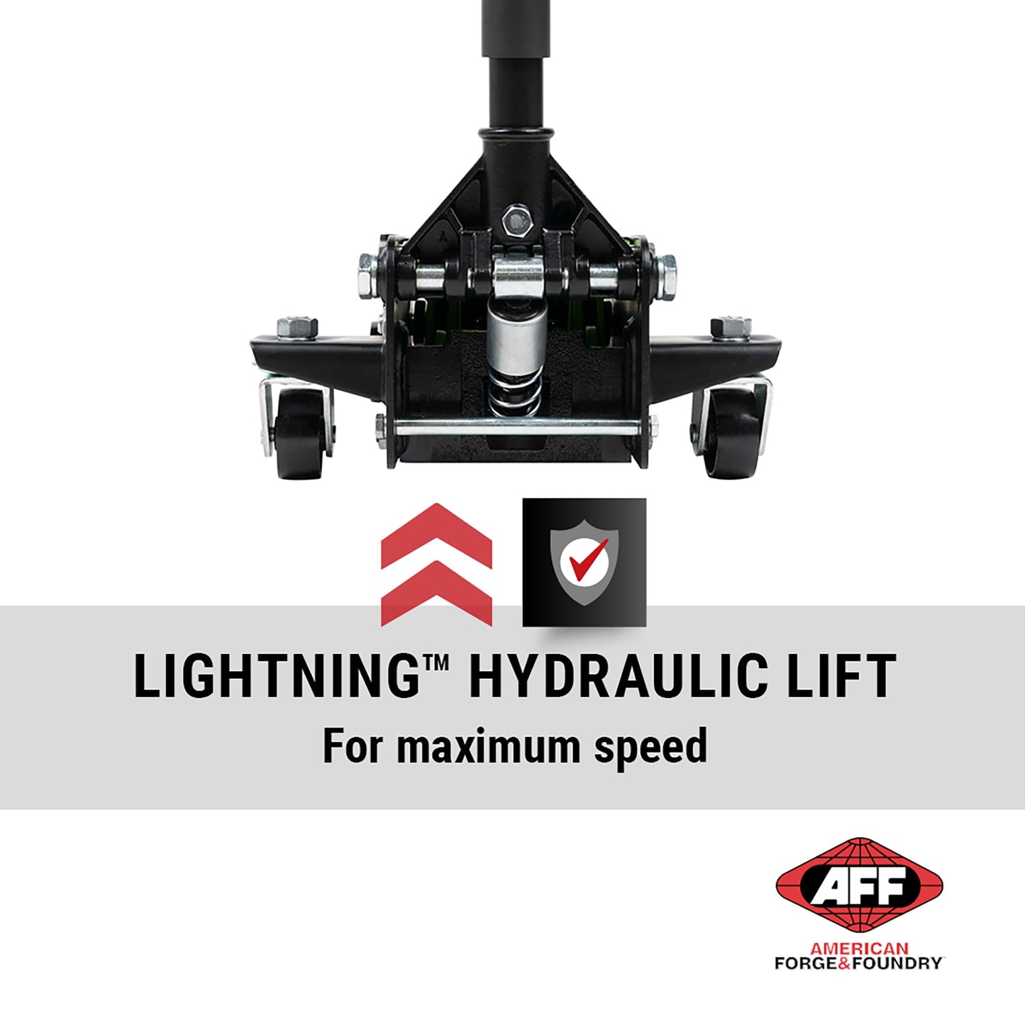 AFF Viking 3.5 Ton Floor Jack - Lightning Lift Hydraulic Car Jack - Heavy Duty
