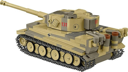COBI Historical Collection WWII Panzer VI Tiger 1 no. 131 Tank Building Set 442 Pieces