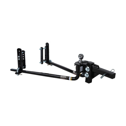 Fastway e2 2-Point Sway Control Round Bar Hitch, 94-00-0800, 8,000 Lbs Trailer Weight Rating, 800 Lbs Tongue Weight Rating, Weight Distribution Kit Includes Standard Hitch Shank, Ball NOT Included
