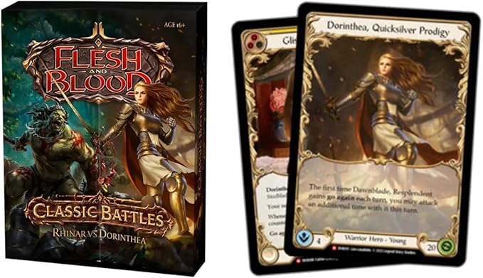 Flesh and Blood Classic Battles Rhinar VS Dorinthea
