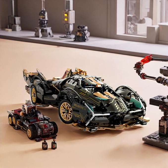 Sport Racing Car Building Block Sets for Adults 1:14 Race Supercar Toys Kits Collectible MOC Model Construction Ideas Birthday for Boys Teens Men Age 8-12 12-1614 14+