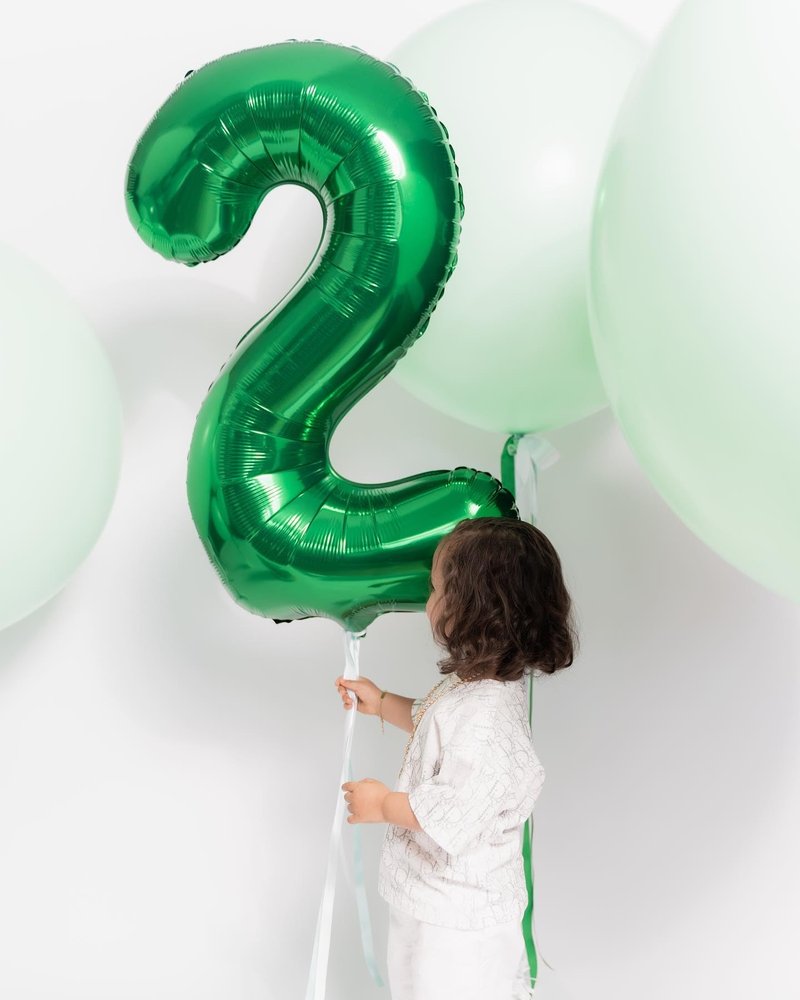 Green Number 28 Balloon 40 inch, 28 Number Balloons, 28th Green Birthday Decorations, 28 Year Old Women Men Party Supplies, St. Patrick's Day Games Theme Birthday Decorations