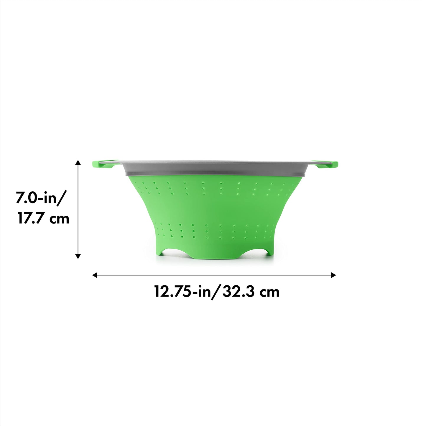 OXO Collapsible Colander, 3.5 quart, Green