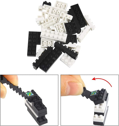 Larcele Micro Husky Dog Building Blocks Super Mini Pet Building Toy Bricks 950 Pieces KLJM-02 (Husky)