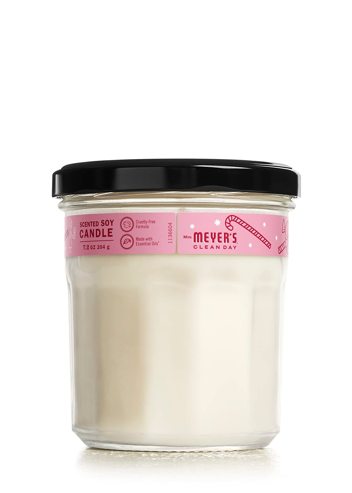 Mrs Meyer's Candle Peppermint with Sleeve (7.2 Oz, Pack - 1)