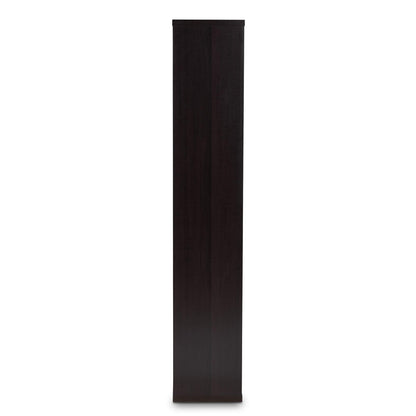 Baxton Studio Multipurpose Shelving and Cabinets, One Size, Dark Brown