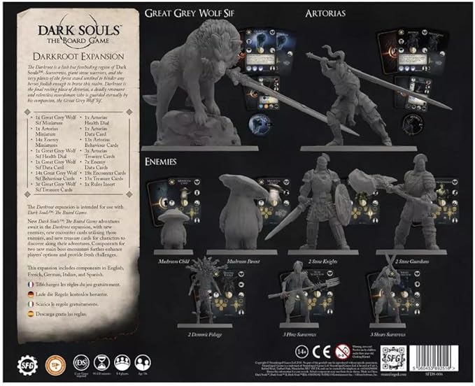 Steamforged Dark Souls The Board Game: Darkroot Expansion