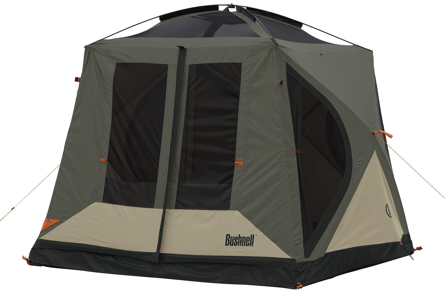 Bushnell Tent | Instant Pop Up 3P / 4P/ 6P / 8P Hub Style Tents | Best Pop Up Tent for Camping, Hiking, Family Camping, Hunting, Fishing, and Basecamp (4 Person)