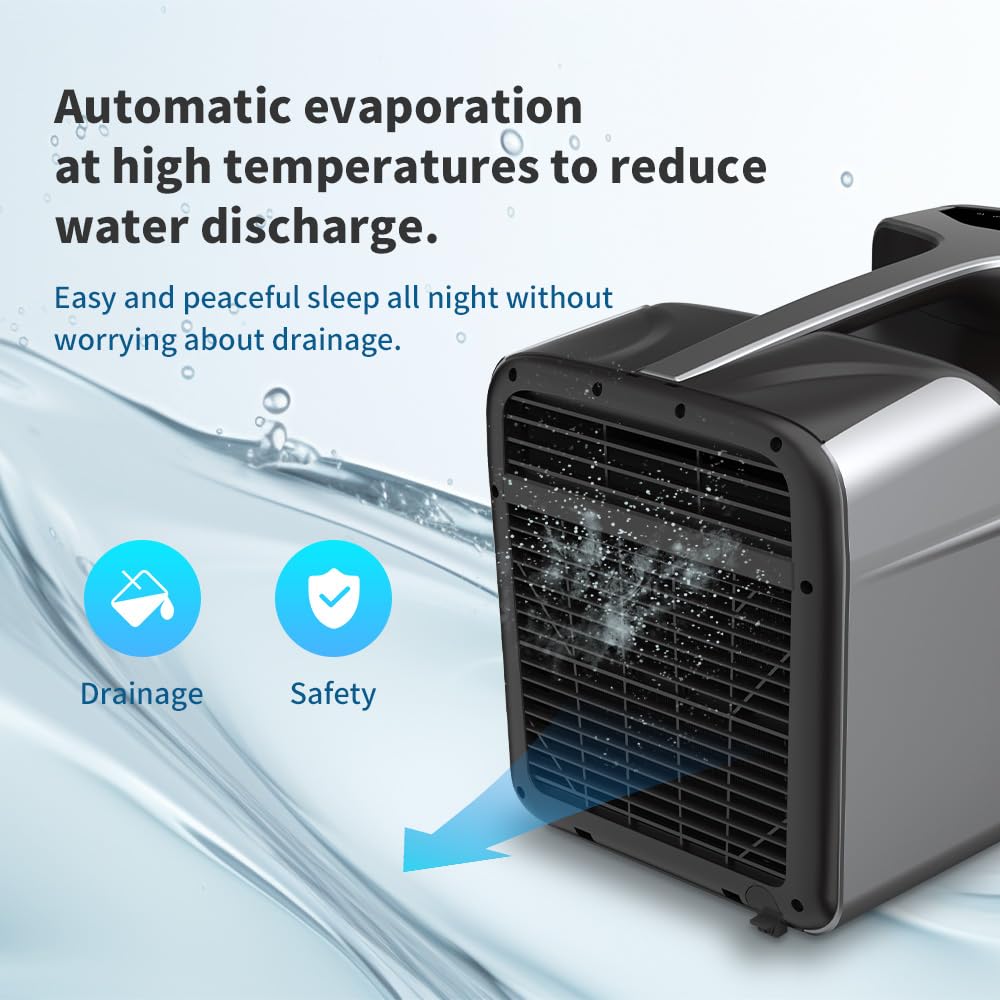 CIGREEN Portable Air Conditioner Air Conditioning Unit Tent Air Conditioner Air Portable AC for Outdoor Tent Camping RV Van Life and Home Use