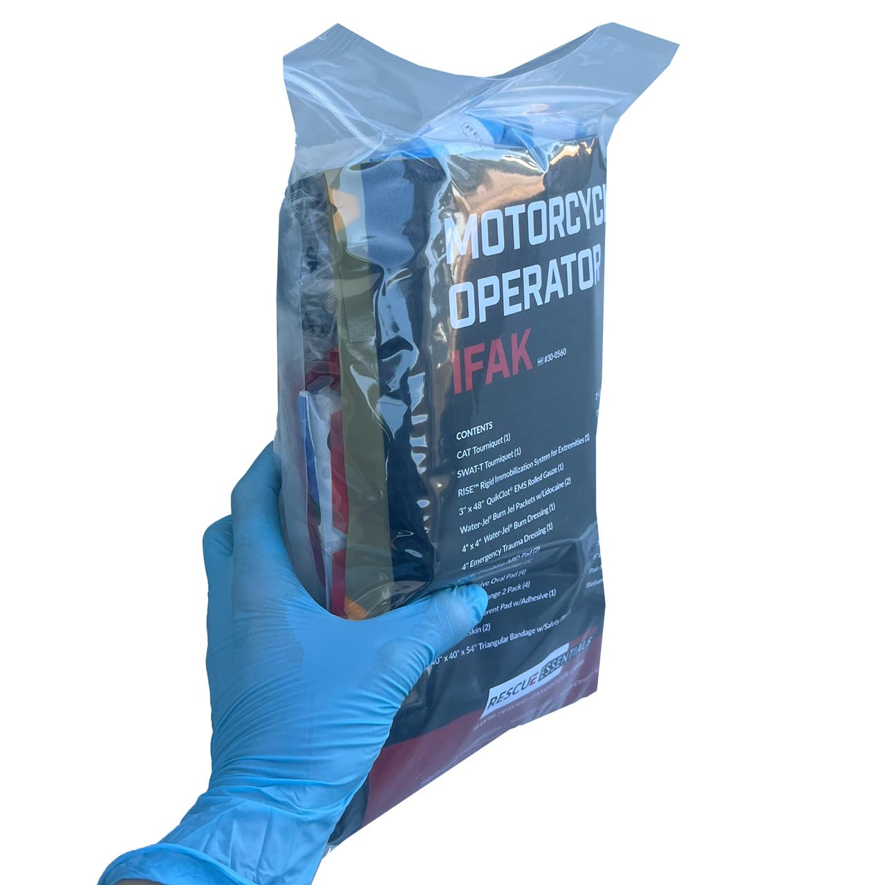 Rescue Essentials Motorcycle Operator IFAK - First Aid Kit