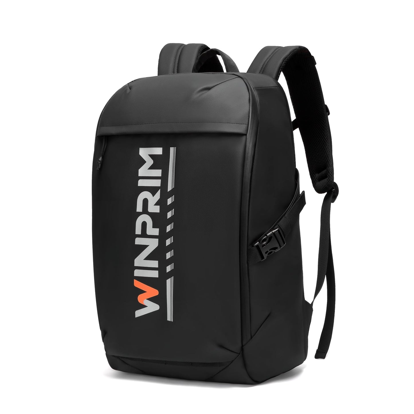 40L Motorcycle Helmet Backpack with Rain Cover Large Capacity Waterproof Laptop Backpack Reflective Strips Padded Electronics Compartment for Travel Hiking Outdoor Sports Commuting Work Gym Camping
