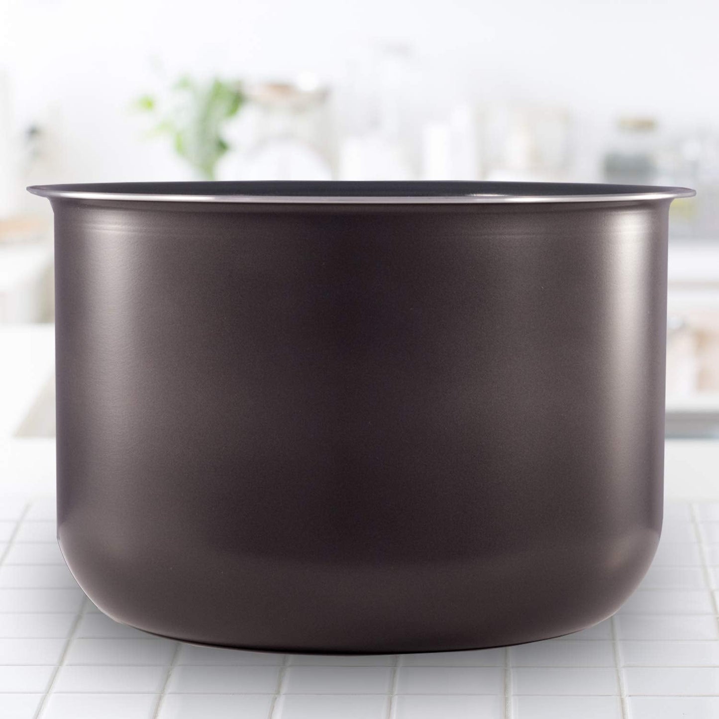 Instant Pot Ceramic Inner Slow Cooking Pot 6-Qt, Non-Stick Coated Interior, Rice Cooker